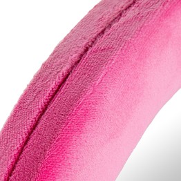Espejo de Pared Asimétrico Terciopelo Rosa 50x100 cm