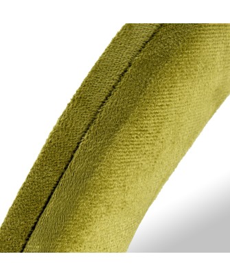 Espejo de Pared Asimétrico Terciopelo Verde 50x100 cm