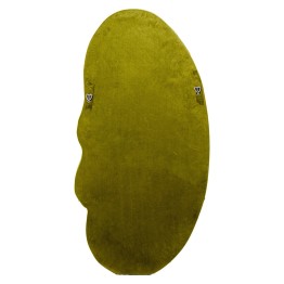 Espejo de Pared Asimétrico Terciopelo Verde 50x100 cm