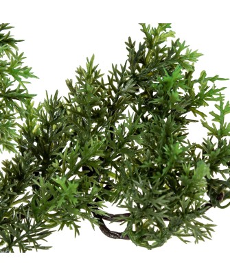 Bonsái Artificial Ciprés 27cm con Maceta Cerámica | Nova Decoración