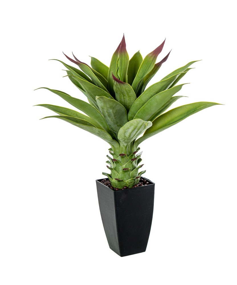 Planta Artificial Agave 70cm con Maceta Alta | Nova Decoración