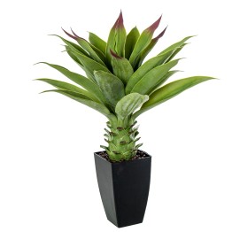 Planta Artificial Agave 70cm con Maceta Alta | Nova Decoración