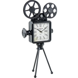 Reloj de Sobremesa Cámara de Cine Vintage 49cm | Nova Decoración