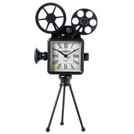 Reloj de Sobremesa Cámara de Cine Vintage 49cm | Nova Decoración