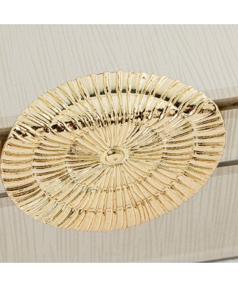 Joyero de Cristal de Lujo con Cierre Decorativo Premium 19cm