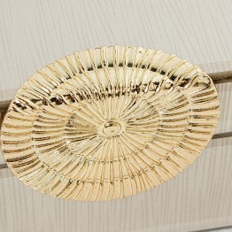 Joyero de Cristal de Lujo con Cierre Decorativo Premium 19cm