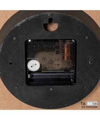 Reloj de Pared de Madera 60cm Rústico Nórdico