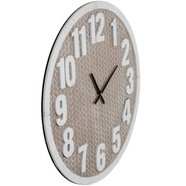 Reloj de Pared de Madera 60cm Rústico Nórdico