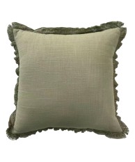Cojín Algodón Doble Cara 45x45cm con Cremallera | Nova Decoración