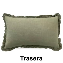 Cojín Rectangular Algodón 30x50cm con Cremallera | Nova Decoración