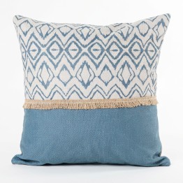 Cojín Azul 45x45cm con Relleno 400g | Nova Decoración