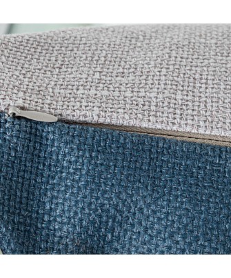Cojín Rectangular Azul 50x30cm con Relleno 300g | Nova Decoración