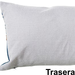 Cojín Rectangular Azul 50x30cm con Relleno 300g | Nova Decoración