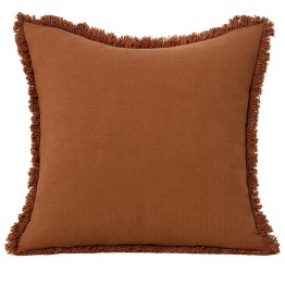 Cojín Algodón Doble Cara 45x45cm con Cremallera | Nova Decoración