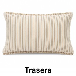 Cojín Rectangular Algodón 30x50cm con Cremallera | Nova Decoración