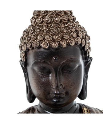 Figura Buda de Resina Dorado 25cm | Decoración Zen Hogar