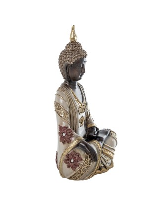 Figura Buda de Resina Dorado 25cm | Decoración Zen Hogar