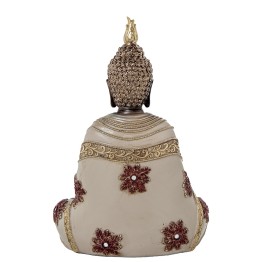 Figura Buda de Resina Dorado 25cm | Decoración Zen Hogar