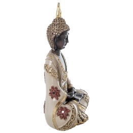 Figura Buda de Resina Dorado 30cm | Decoración Zen Hogar