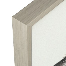 Cuadro de Gato con Gafas de Madera 60x60 cm | Nova Decoración