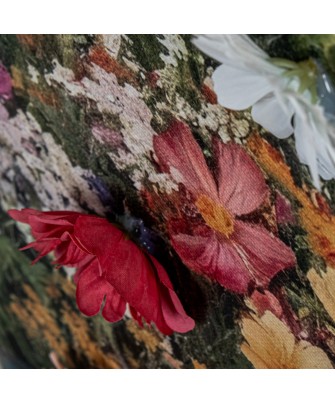 Cuadro de Botas con Flores de Madera 50x60 cm | Nova Decoración