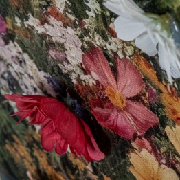 Cuadro de Botas con Flores de Madera 50x60 cm | Nova Decoración