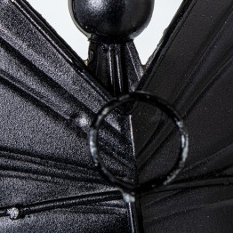 Mariposa de Pared Metal y Nácar Multicolor 45cm | Decoración