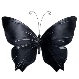 Mariposa de Pared Metal y Nácar Multicolor 45cm | Decoración