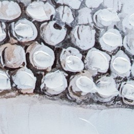 Cuadro Lienzo Buda 70x100cm Pintado a Mano | Decoración Zen
