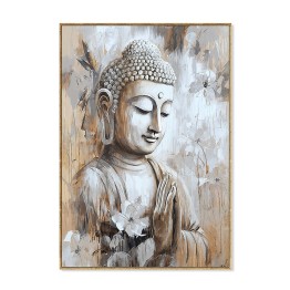 Cuadro Lienzo Buda 70x100cm Pintado a Mano | Decoración Zen
