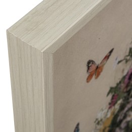 Cuadro de Botas con Flores de Madera 50x60 cm | Nova Decoración