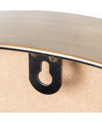 Reloj de Pared Redondo Metal Hierro y Madera Ø60cm | Estilo London