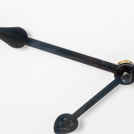 Reloj de Pared Redondo Metal Hierro y Madera Ø60cm | Estilo London