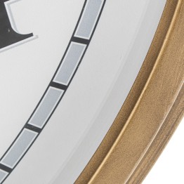 Reloj de Pared Redondo Metal Hierro y Madera Ø60cm | Estilo London