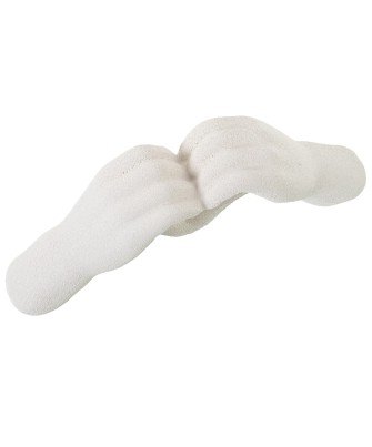 Figura Manos Corazón Cerámica Beige 29cm | Decoración