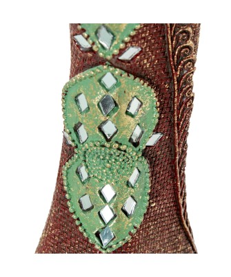 Figura Africana de Resina de Mujer 36cm | Decoración Étnica