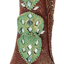 Figura Africana de Resina de Mujer 36cm | Decoración Étnica