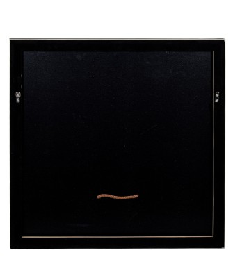 Cuadro de Caballo con Gafas y Marco de Madera 60x60 | Nova Decoración