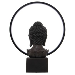 Lámpara Sobremesa Buda con Halo LED 38cm | Decoración Zen