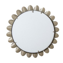 Espejo Pared Metal Dorado Ø70,5x4 cm | Decoración Elegante