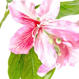 Árbol de Orquídeas Rosas Artificial 120cm | Tienda Online