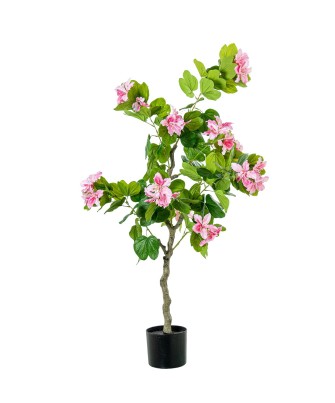 Árbol de Orquídeas Rosas Artificial 120cm | Tienda Online