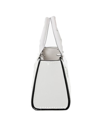 Figura Cerámica Bolso Blanco 24cm | Decoración Chic