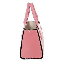 Figura Cerámica Bolso Rosa 24cm | Decoración Chic