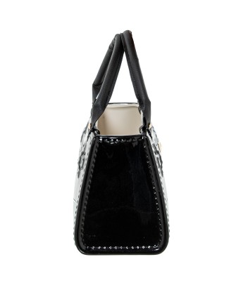 Figura Cerámica Bolso Negro 24cm | Decoración Chic