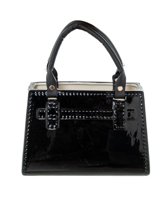 Figura Cerámica Bolso Negro 24cm | Decoración Chic