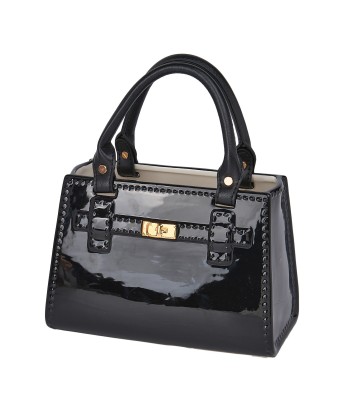 Figura Cerámica Bolso Negro 24cm | Decoración Chic