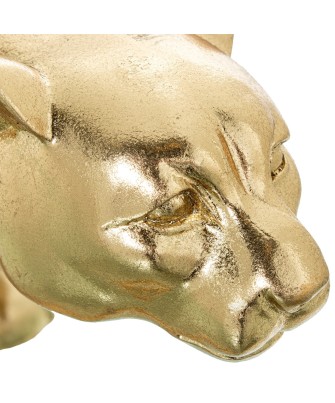 Figura Guepardo Resina Dorada 53cm | Decoración Aparador