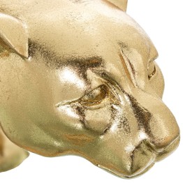 Figura Guepardo Resina Dorada 53cm | Decoración Aparador