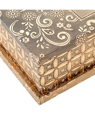 Joyero Metal Dorado Árbol de la Vida 20x13 cm | Compra Online